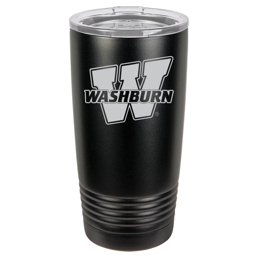 Washburn University Polar Camel 20 oz. Ringneck Tumbler with Standard Lid