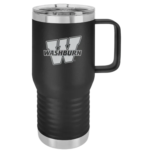 Washburn University Polar Camel 20 oz. Travel Mug with Slider Lid