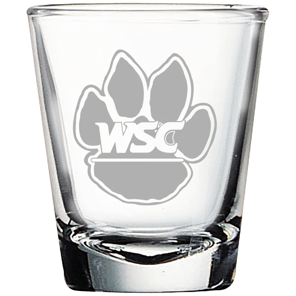 Wayne State College (Nebraska) Polar Camel 1.7 oz. Shot Glass