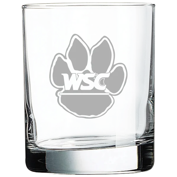 Wayne State College (Nebraska) Polar Camel 10 1/2 oz. On The Rocks Glass