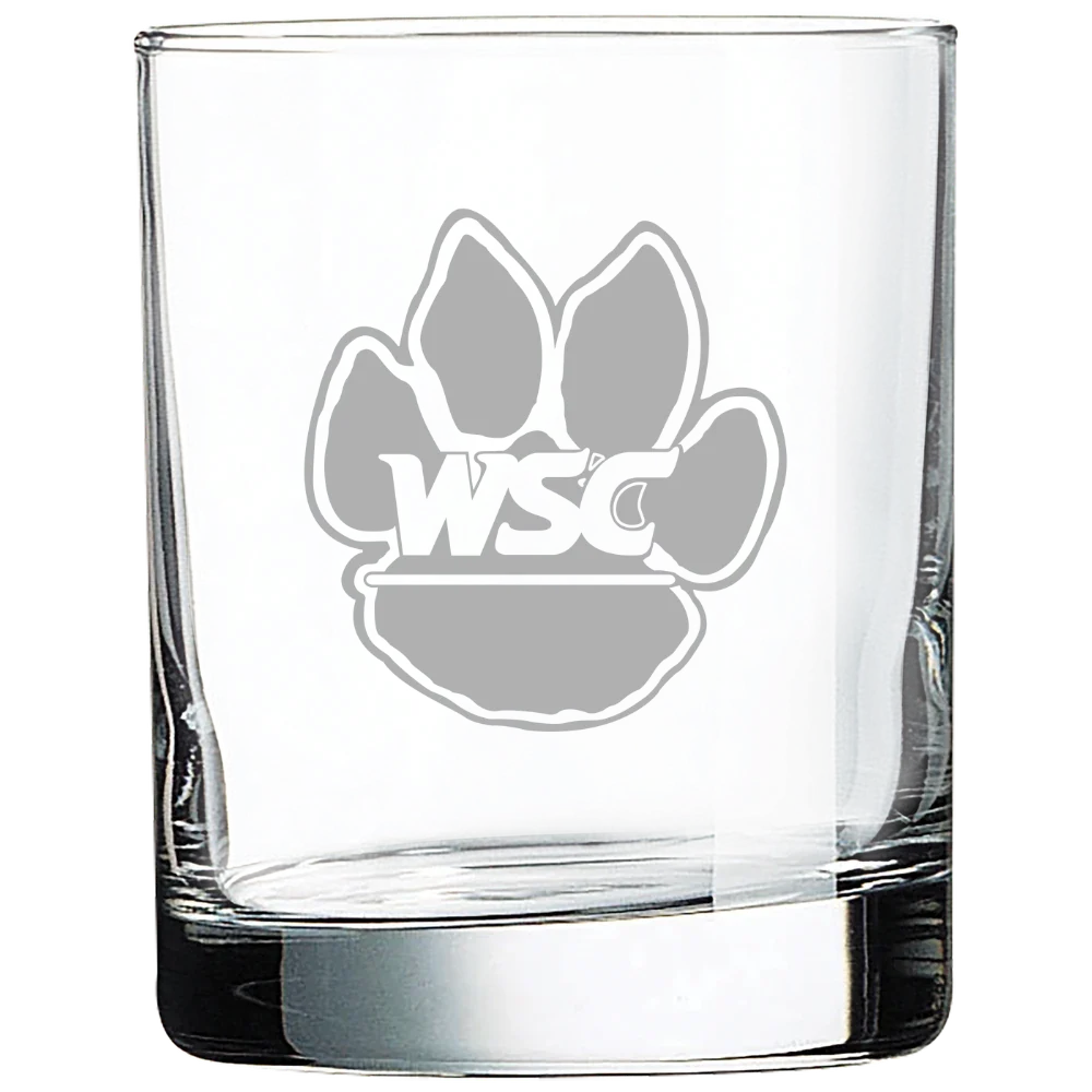Wayne State College (Nebraska) Polar Camel 10 1/2 oz. On The Rocks Glass
