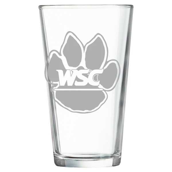Wayne State College (Nebraska) Polar Camel 16 oz. Pint Mixing Glass