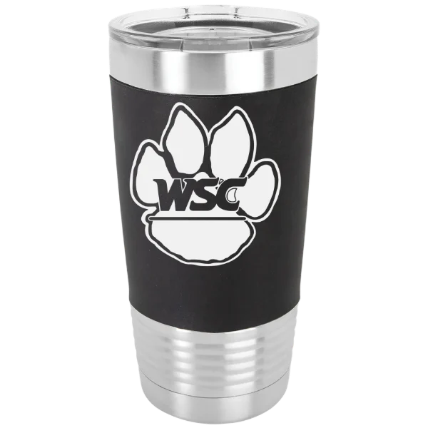 Wayne State College (Nebraska) Polar Camel 20 oz. Silicone Grip Tumbler with Standard Lid