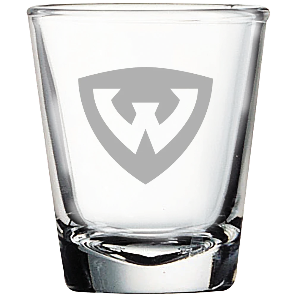 Wayne State University (Michigan) Polar Camel 1.7 oz. Shot Glass