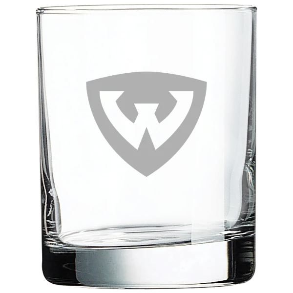 Wayne State University (Michigan) Polar Camel 10 1/2 oz. On The Rocks Glass