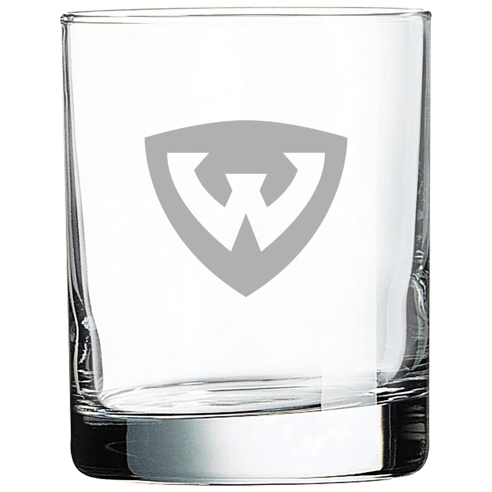 Wayne State University (Michigan) Polar Camel 10 1/2 oz. On The Rocks Glass