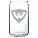 Wayne State University (Michigan) Polar Camel 16 oz. Can Glass