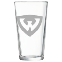 Wayne State University (Michigan) Polar Camel 16 oz. Pint Mixing Glass