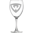 Wayne State University (Michigan) Polar Camel 10 1/2 oz. Wine Glass
