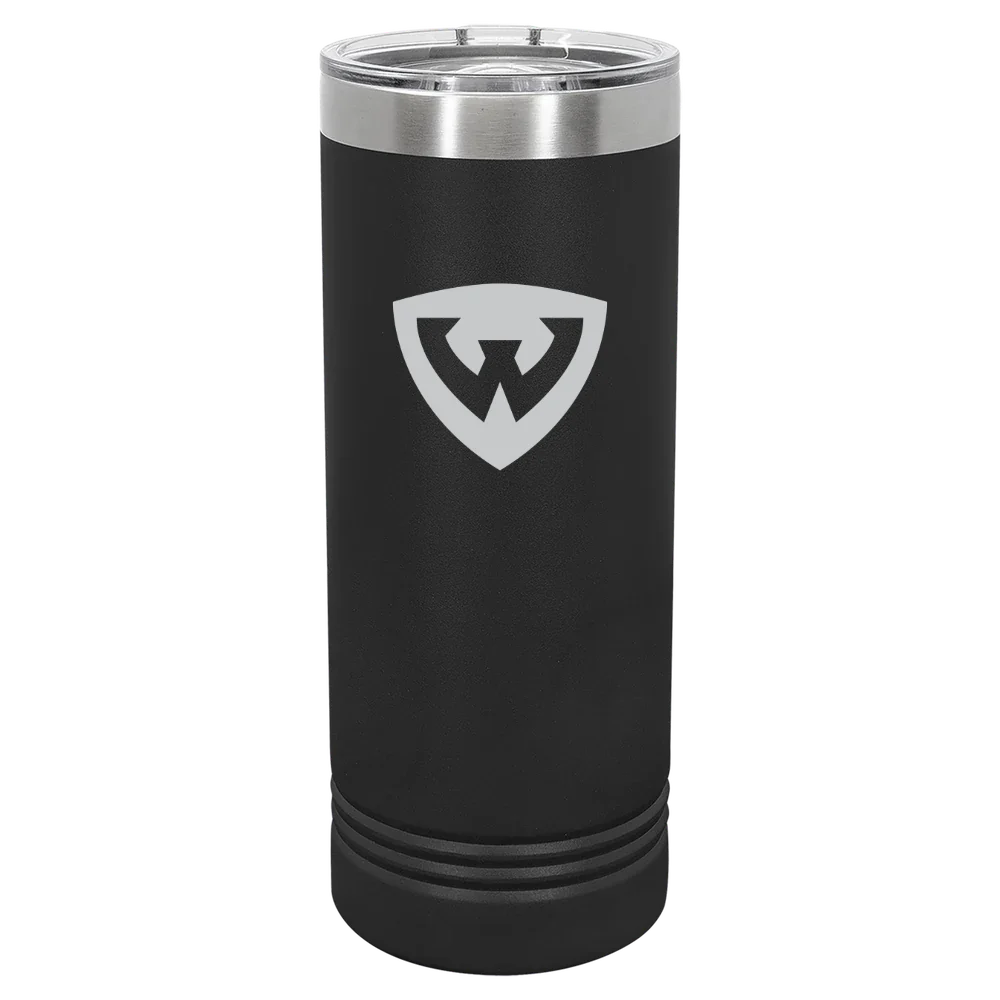 Wayne State University (Michigan) Polar Camel 22 oz. Skinny Tumbler with Slider Lid