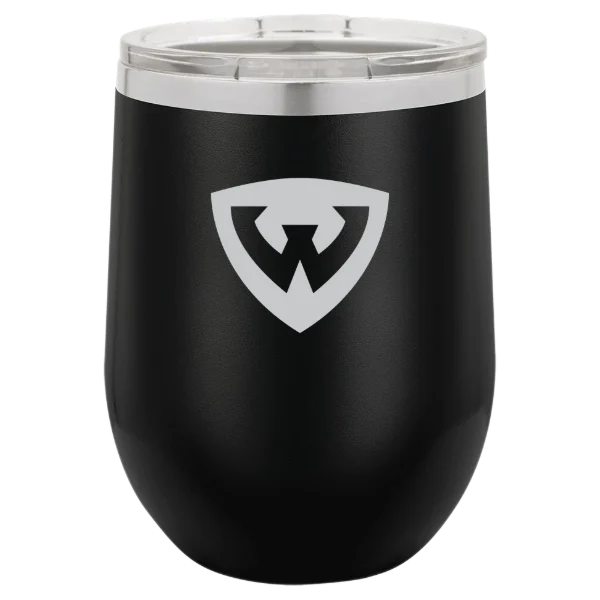 Wayne State University (Michigan) Polar Camel 12 oz. Stemless Wine Tumbler