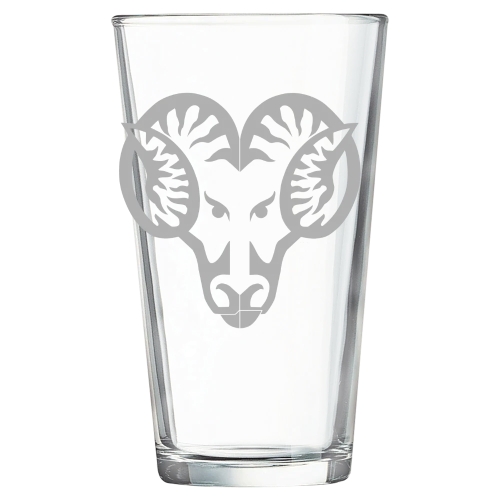 West Chester University of Pennsylvania Polar Camel 16 oz. Pint Mixing Glass