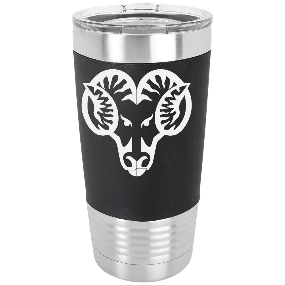 West Chester University of Pennsylvania Polar Camel 20 oz. Silicone Grip Tumbler with Standard Lid