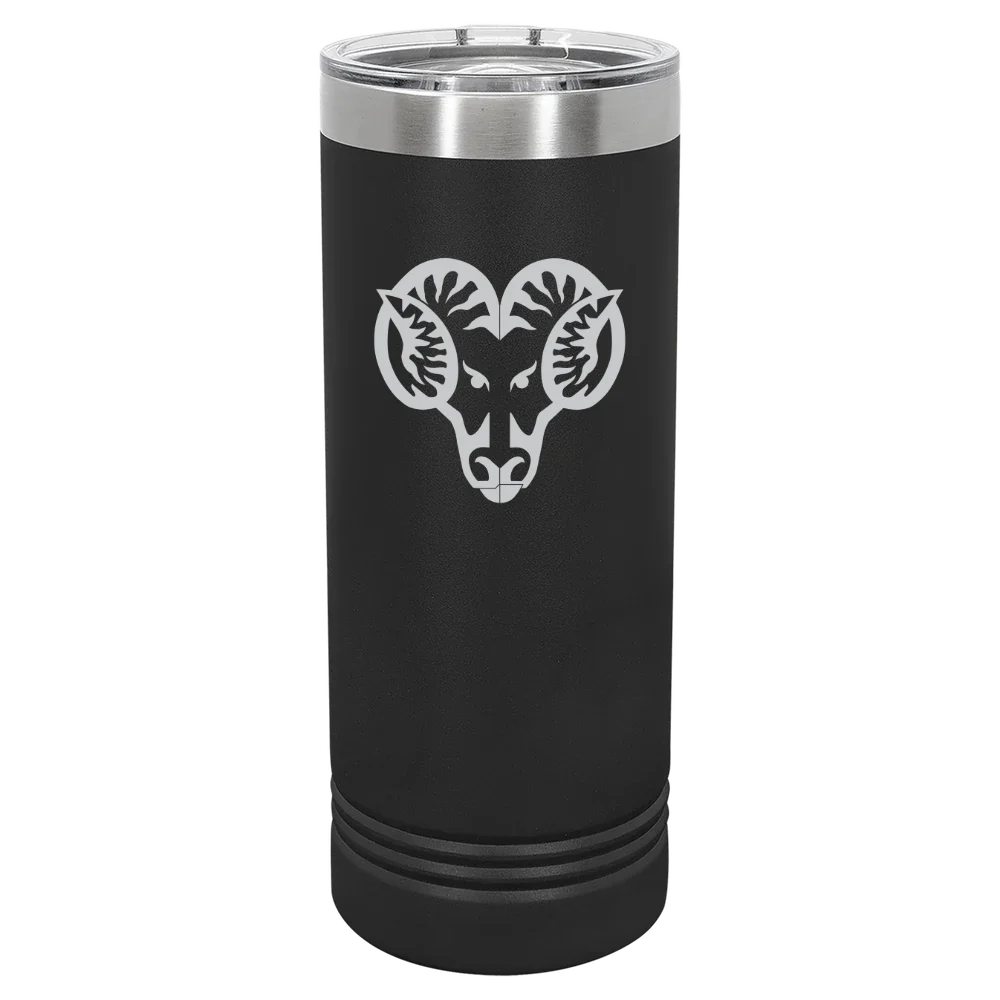 West Chester University of Pennsylvania Polar Camel 22 oz. Skinny Tumbler with Slider Lid
