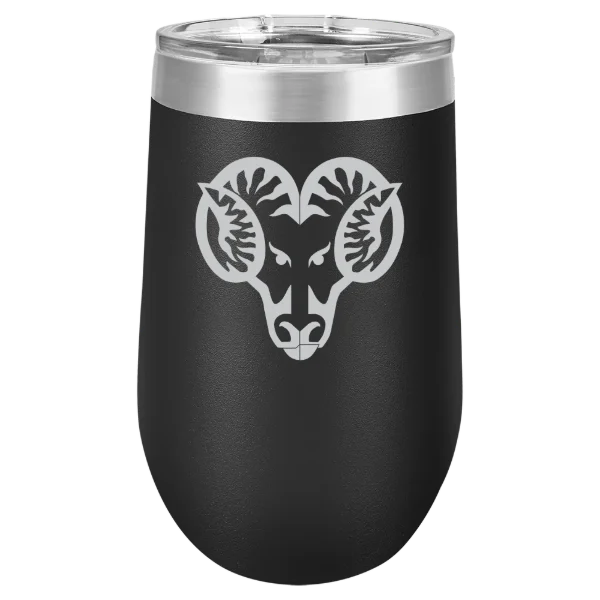 West Chester University of Pennsylvania Polar Camel 16 oz. Stemless Wine Tumbler
