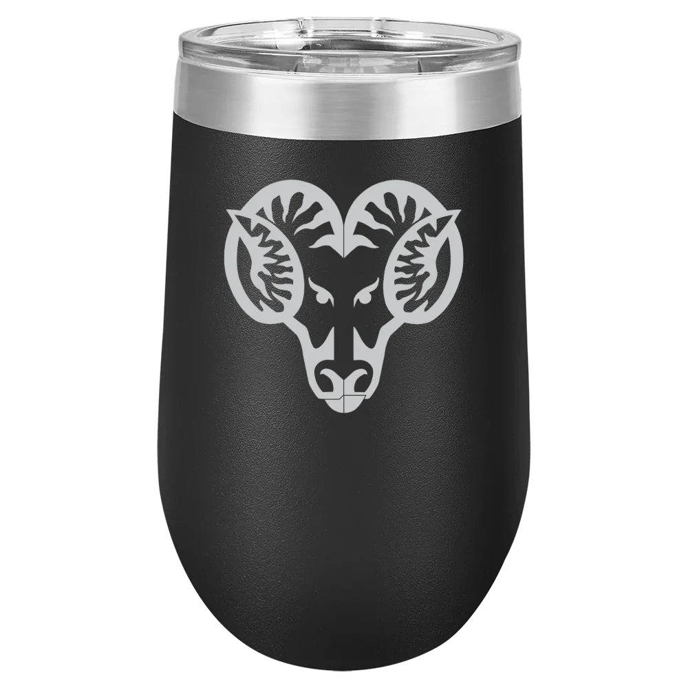 West Chester University of Pennsylvania Polar Camel 16 oz. Stemless Wine Tumbler