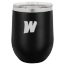 West Liberty University Polar Camel 12 oz. Stemless Wine Tumbler