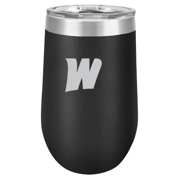 West Liberty University Polar Camel 16 oz. Stemless Wine Tumbler