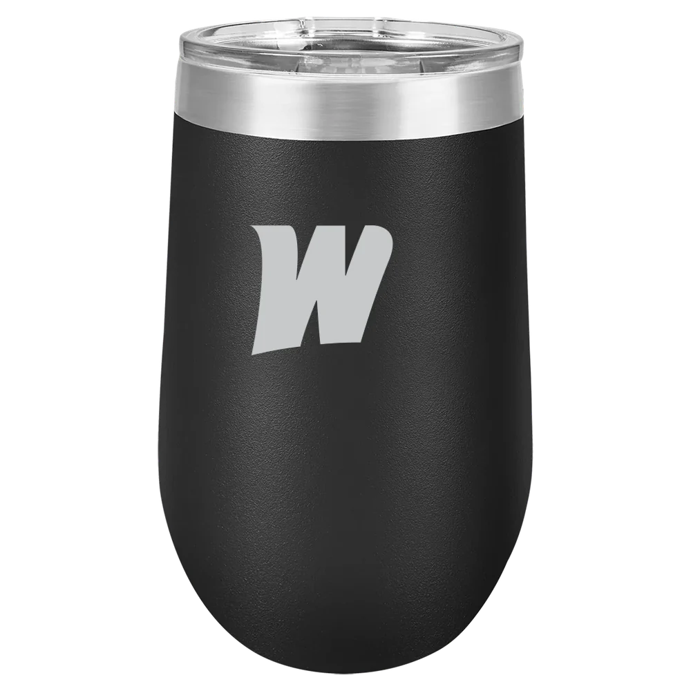 West Liberty University Polar Camel 16 oz. Stemless Wine Tumbler