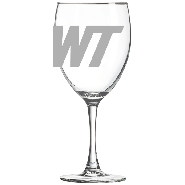 West Texas A&M University Polar Camel 10 1/2 oz. Wine Glass