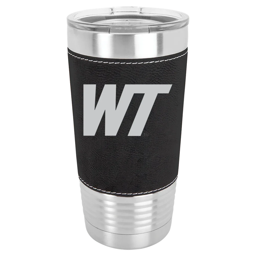 West Texas A&M University Polar Camel 20 oz. Leatherette Grip Tumbler with Standard Lid