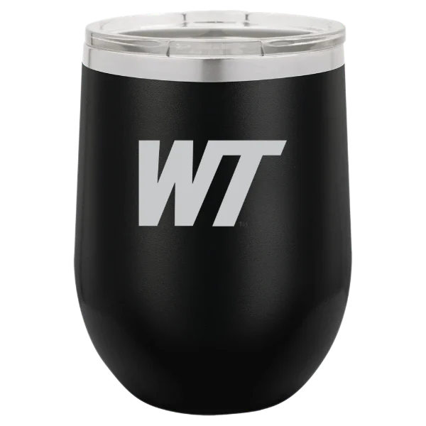 West Texas A&M University Polar Camel 12 oz. Stemless Wine Tumbler