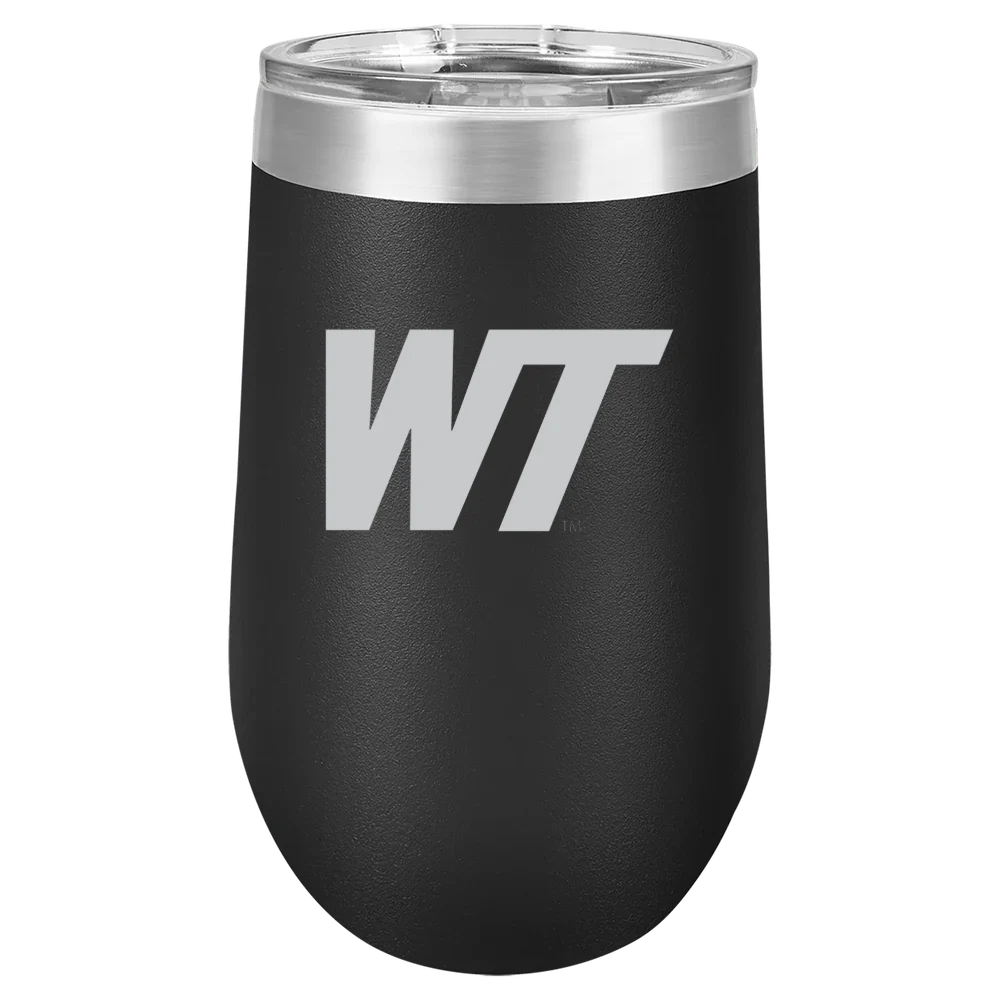 West Texas A&M University Polar Camel 16 oz. Stemless Wine Tumbler