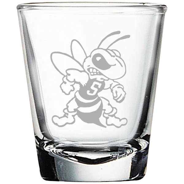 West Virginia State University Polar Camel 1.7 oz. Shot Glass