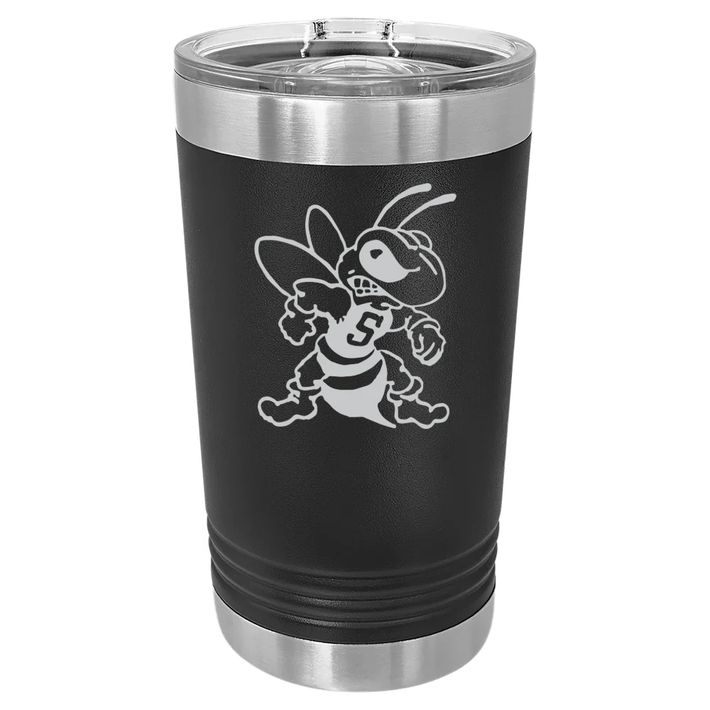 West Virginia State University Polar Camel 16 oz. Pint Tumbler