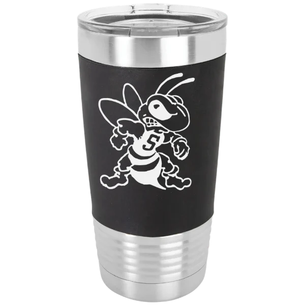 West Virginia State University Polar Camel 20 oz. Silicone Grip Tumbler with Standard Lid