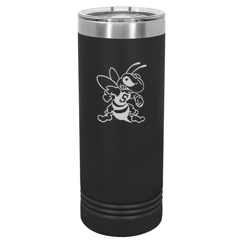West Virginia State University Polar Camel 22 oz. Skinny Tumbler with Slider Lid