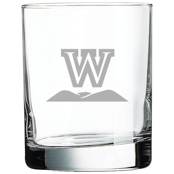 West Virginia Wesleyan College Polar Camel 10 1/2 oz. On The Rocks Glass