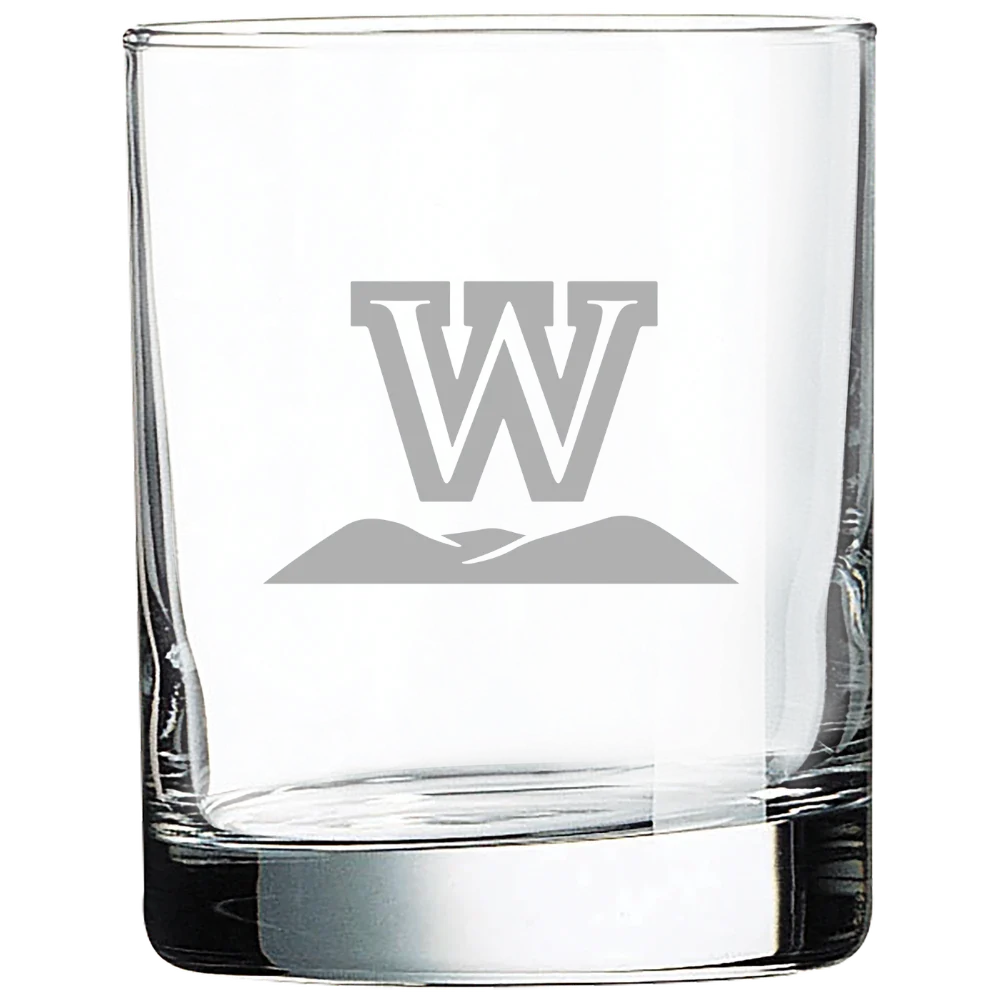 West Virginia Wesleyan College Polar Camel 10 1/2 oz. On The Rocks Glass