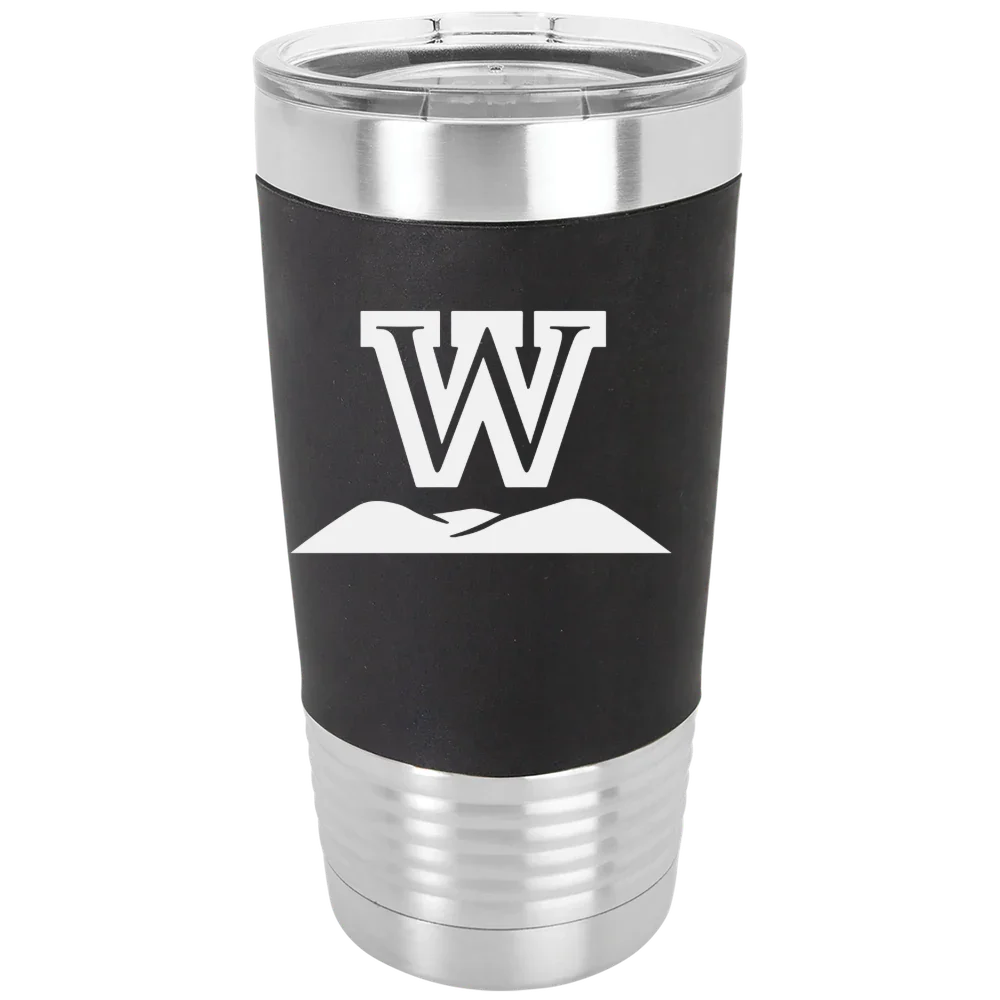 West Virginia Wesleyan College Polar Camel 20 oz. Silicone Grip Tumbler with Standard Lid