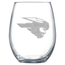 Western Colorado University Polar Camel 15 oz. Stemless Wine Glass