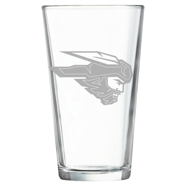 Western Colorado University Polar Camel 16 oz. Pint Mixing Glass