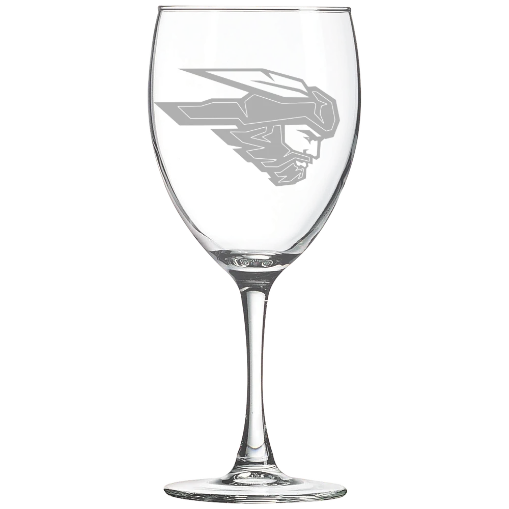 Western Colorado University Polar Camel 10 1/2 oz. Wine Glass