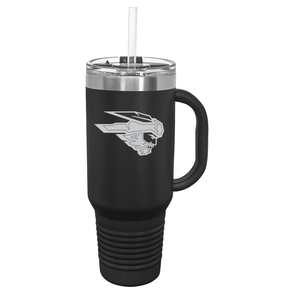 Western Colorado University Polar Camel 40 oz. Travel Mug with Snap Lid & Straw