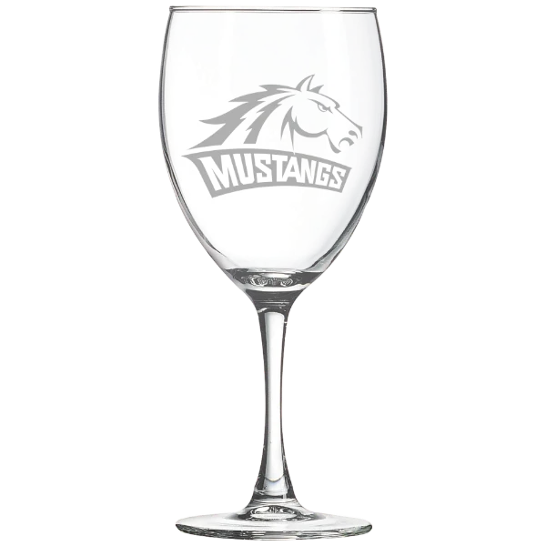 Western New Mexico University Polar Camel 10 1/2 oz. Wine Glass