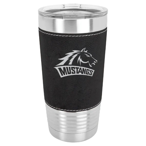 Western New Mexico University Polar Camel 20 oz. Leatherette Grip Tumbler with Standard Lid