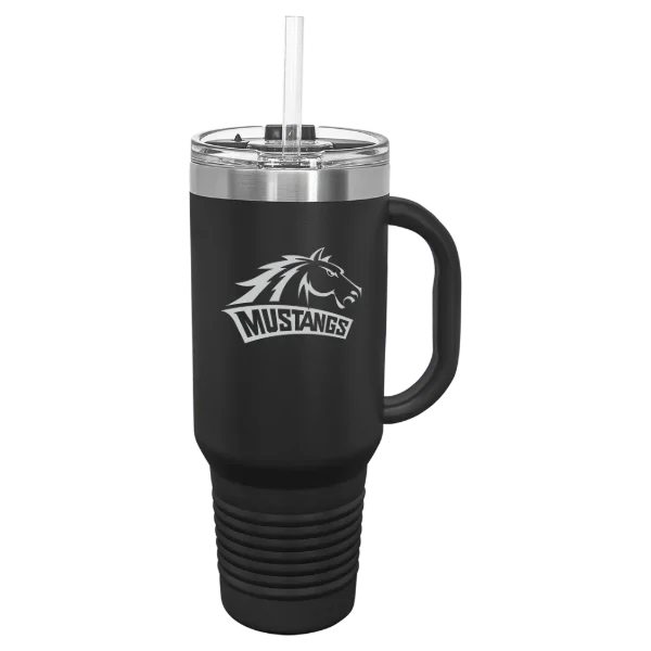 Western New Mexico University Polar Camel 40 oz. Travel Mug with Snap Lid & Straw