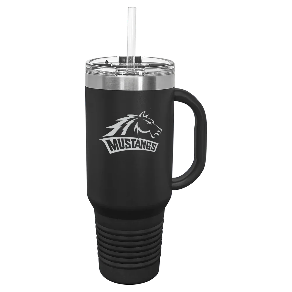 Western New Mexico University Polar Camel 40 oz. Travel Mug with Snap Lid & Straw