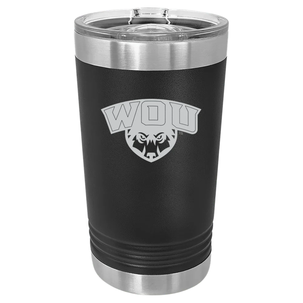 Western Oregon University Polar Camel 16 oz. Pint Tumbler
