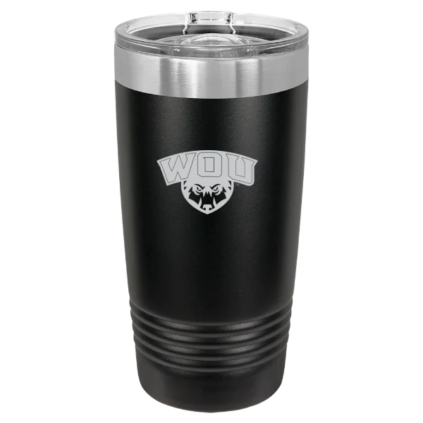 Western Oregon University Polar Camel 20 oz. Ringneck Tumbler with Slider Lid