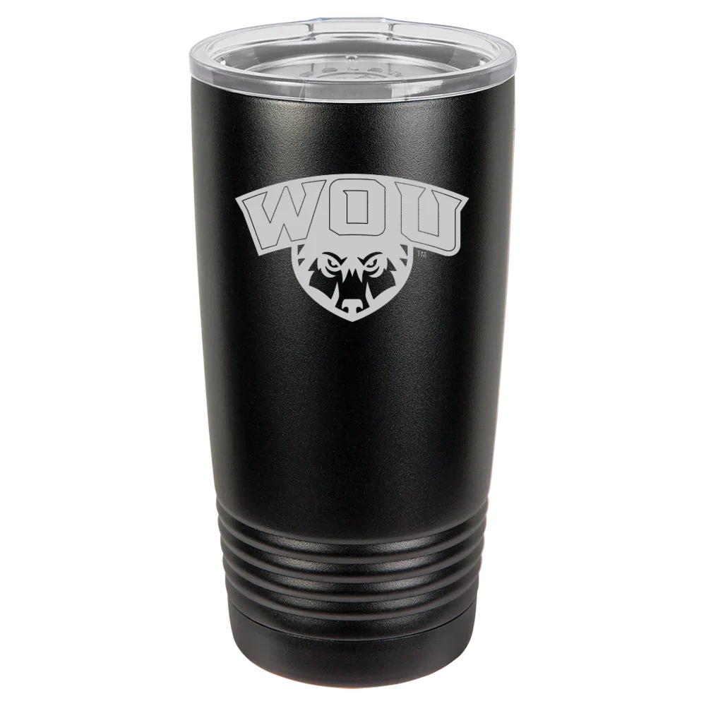Western Oregon University Polar Camel 20 oz. Ringneck Tumbler with Standard Lid