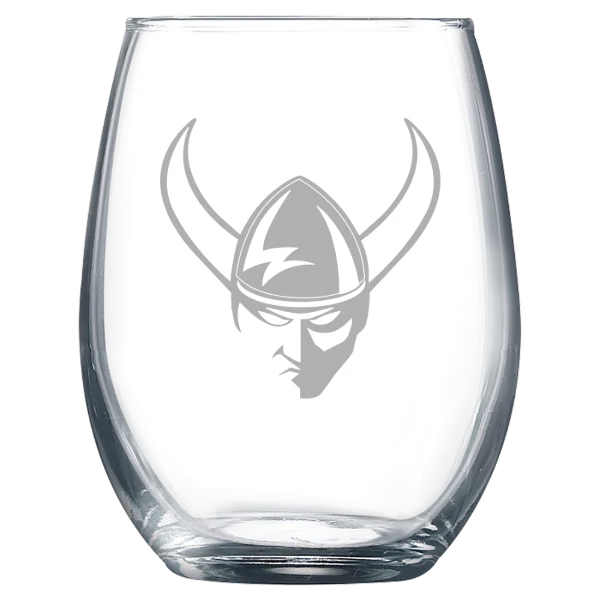 Western Washington University Polar Camel 9 oz. Stemless Wine Glass