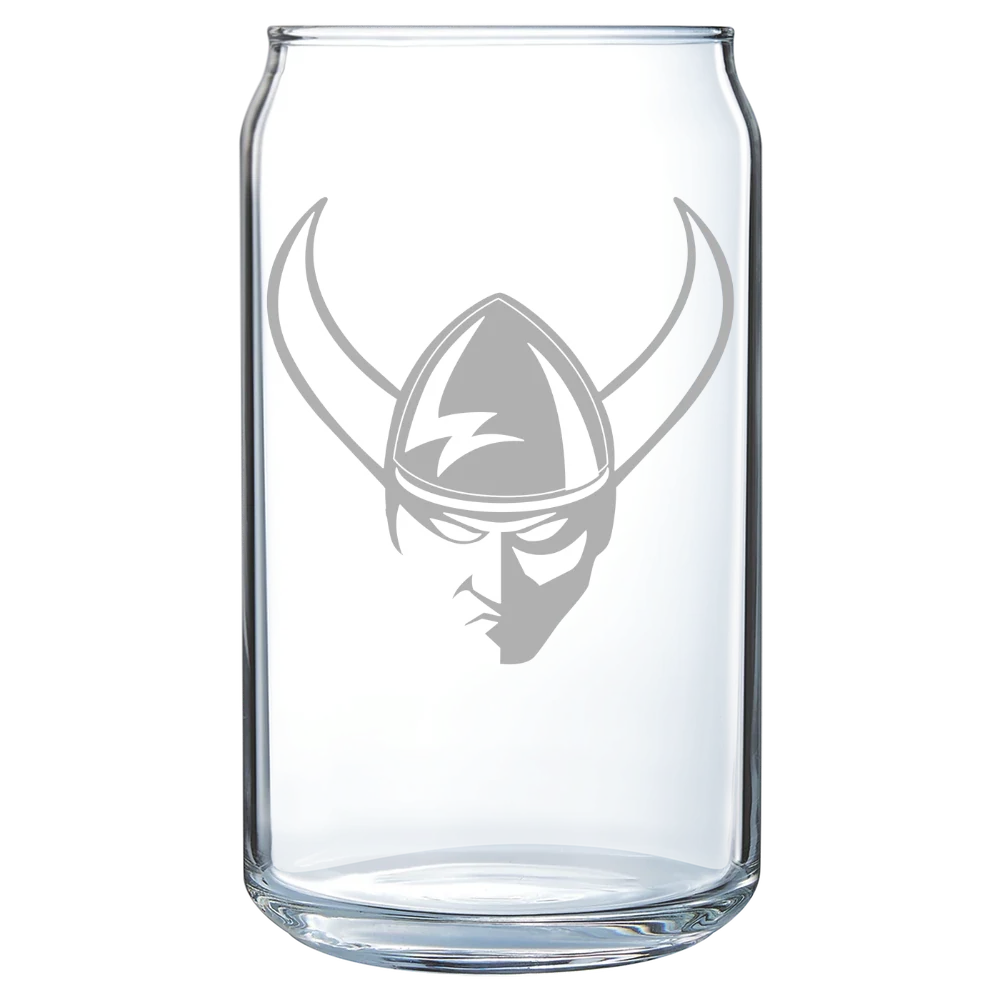 Western Washington University Polar Camel 16 oz. Can Glass