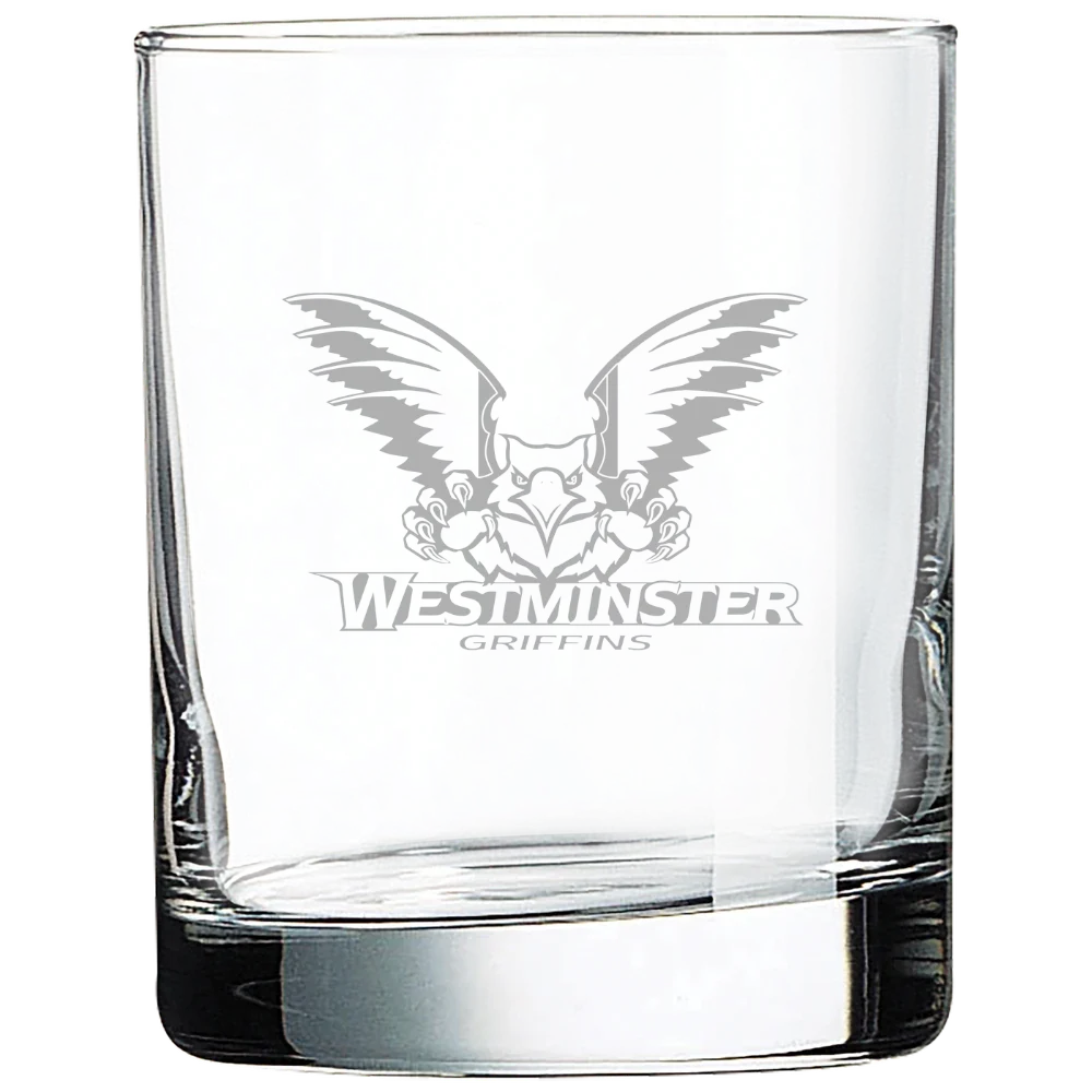 Westminster University (Utah) Polar Camel 10 1/2 oz. On The Rocks Glass