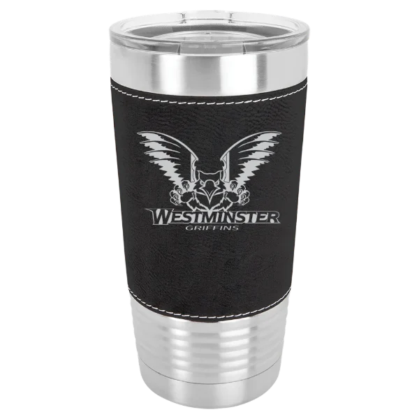 Westminster University (Utah) Polar Camel 20 oz. Leatherette Grip Tumbler with Standard Lid