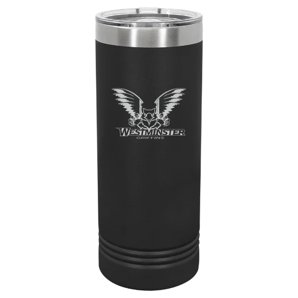 Westminster University (Utah) Polar Camel 22 oz. Skinny Tumbler with Slider Lid
